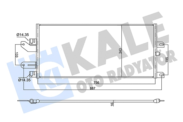 Condenser, air conditioning (359160)