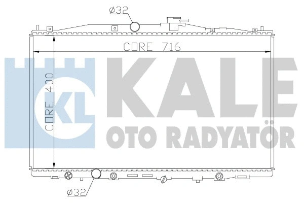 Radiator, engine cooling (341955)