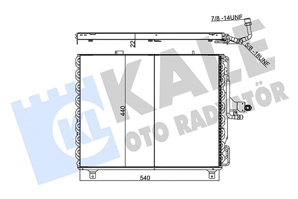 Condenser, air conditioning (354060)