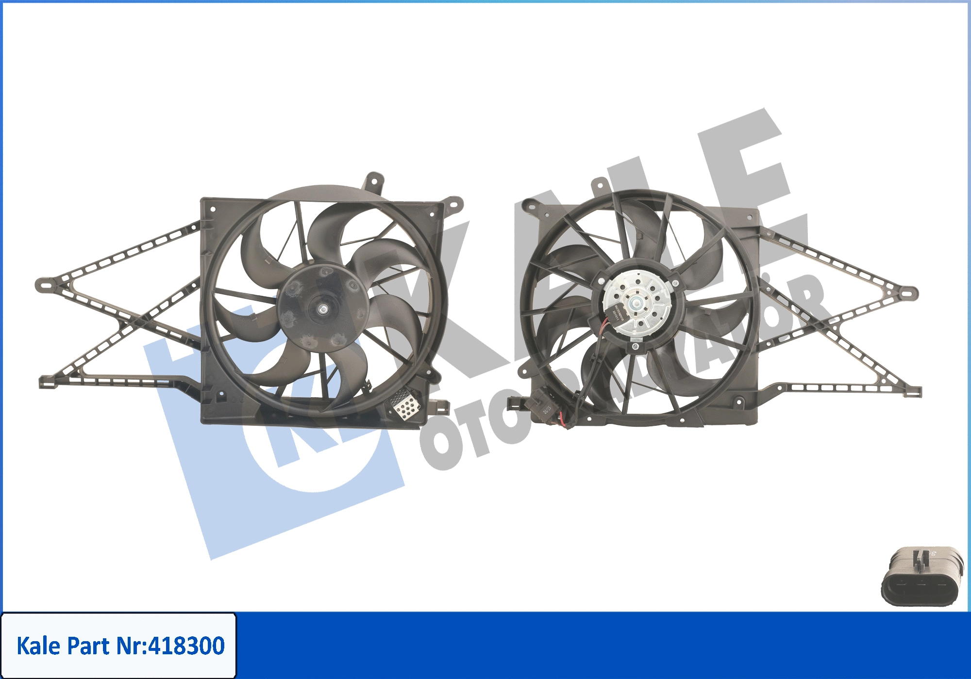 Fan, engine cooling (418300)