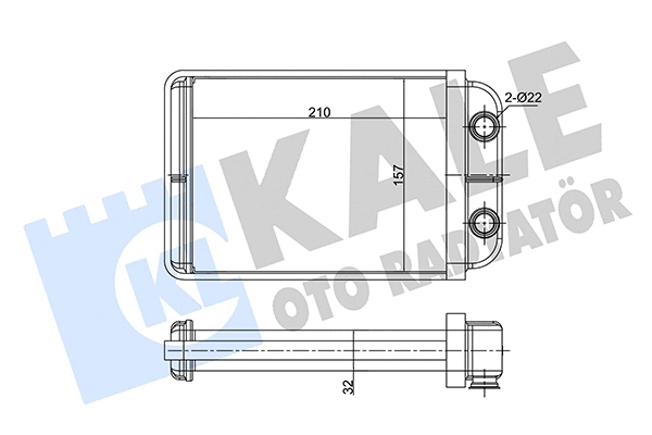 Heat Exchanger, interior heating (346350)