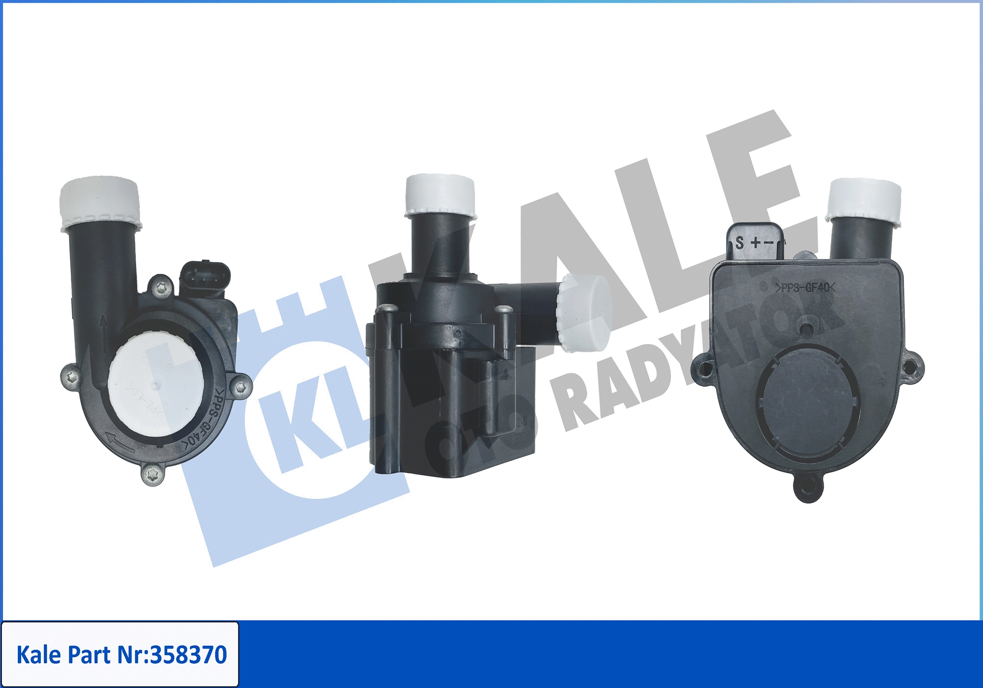 Auxiliary Water Pump (cooling water circuit) (358370)