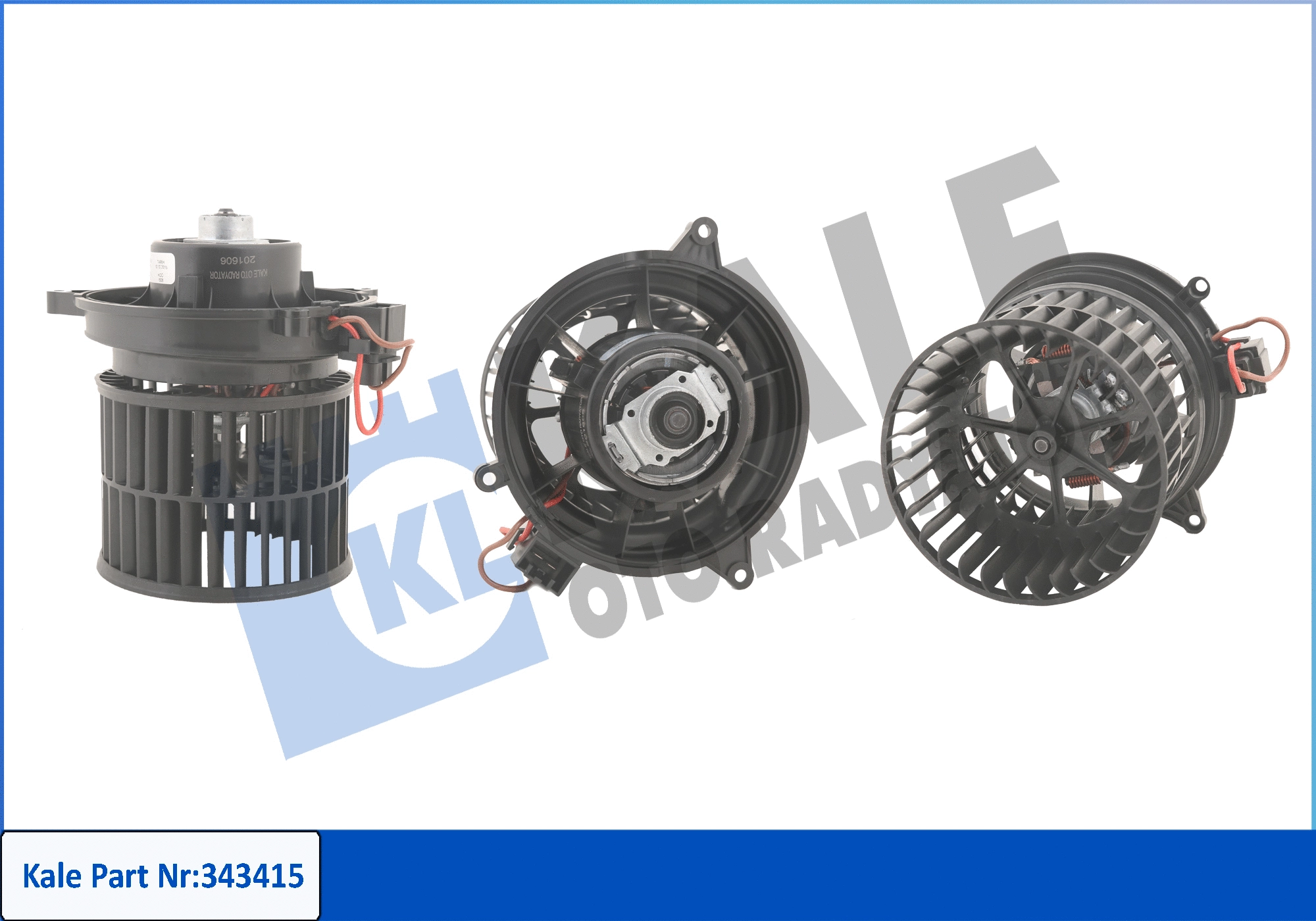 Electric Motor, interior blower (343415)