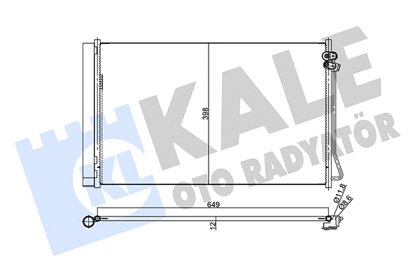 Condenser, air conditioning (357970)