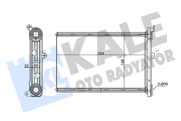 Heat Exchanger, interior heating (346755)