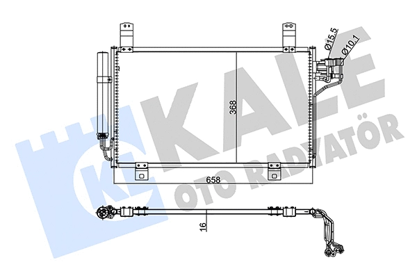 Condenser, air conditioning (345750)