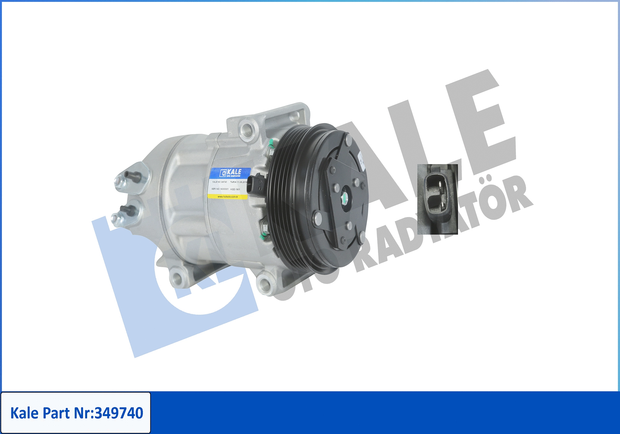 Compressor, air conditioning (349740)