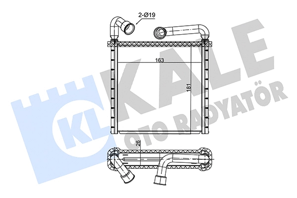 Heat Exchanger, interior heating (352180)
