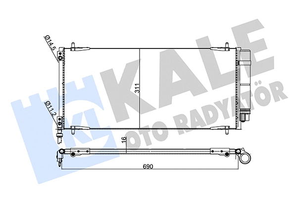 Condenser, air conditioning (429400)