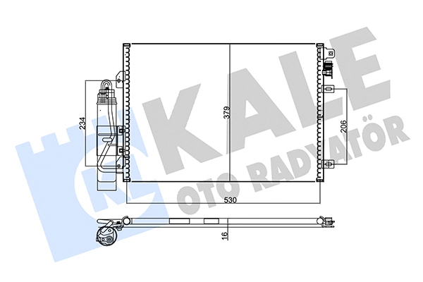Condenser, air conditioning (128298)