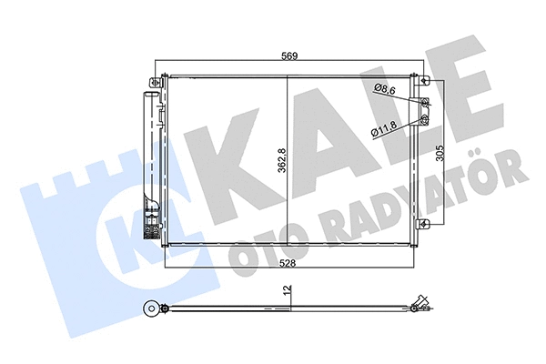 Condenser, air conditioning (358910)