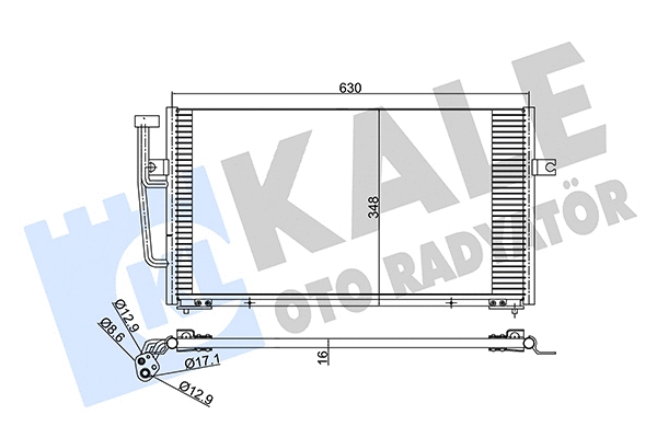 Condenser, air conditioning (390400)