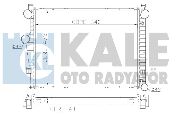 Radiator, engine cooling (360700)