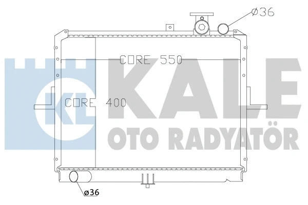 Radiator, engine cooling (370000)