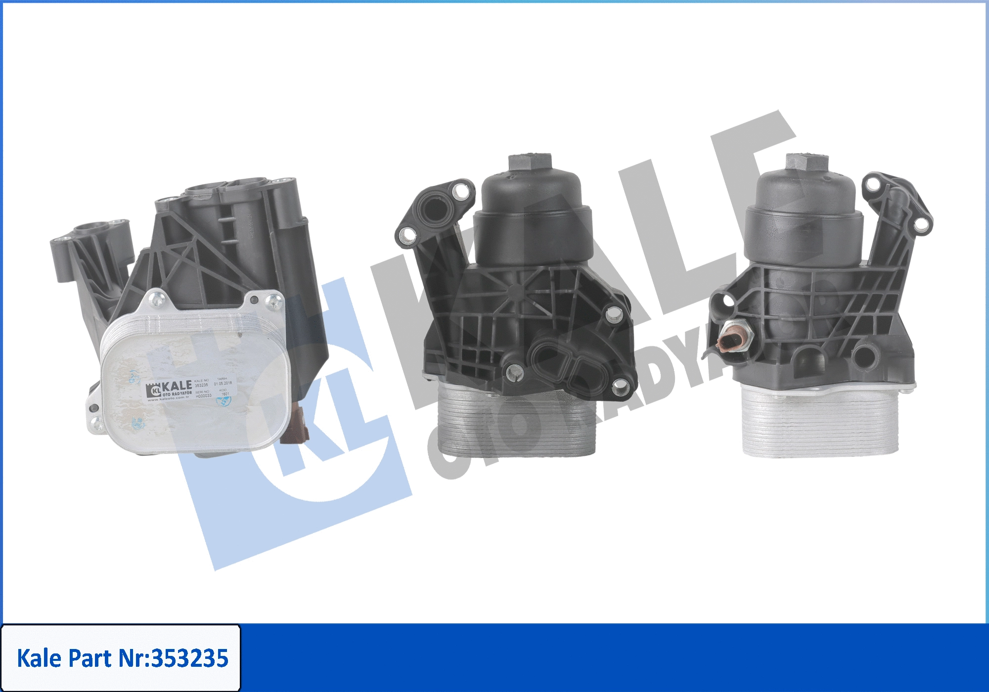 Oil Cooler, engine oil (353235)