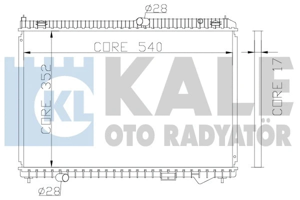 Radiator, engine cooling (341945)