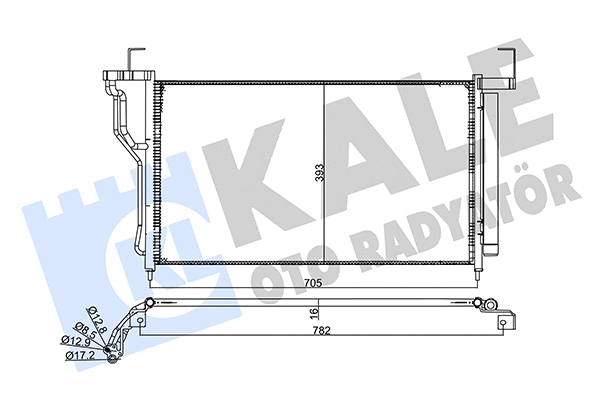 Condenser, air conditioning (358085)