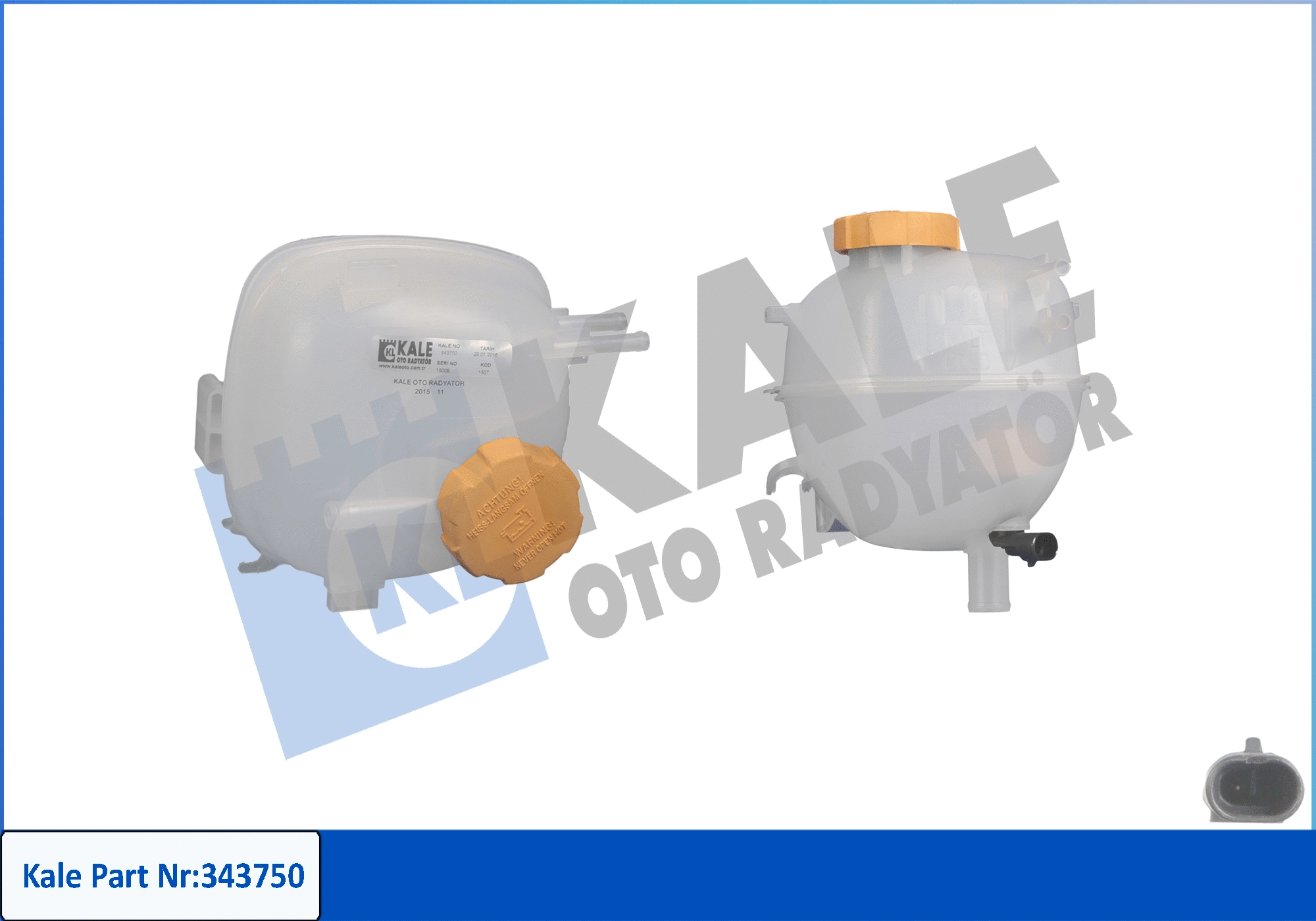 Expansion Tank, coolant (343750)