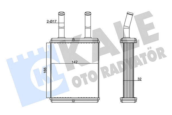 Heat Exchanger, interior heating (346770)