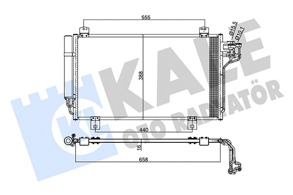 Condenser, air conditioning (345495)