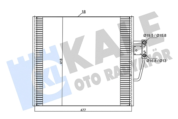 Condenser, air conditioning (385000)