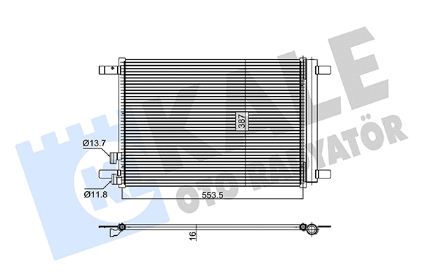 Condenser, air conditioning (492000)