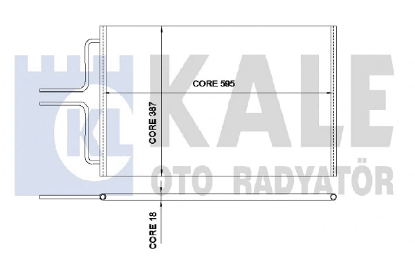Condenser, air conditioning (345570)