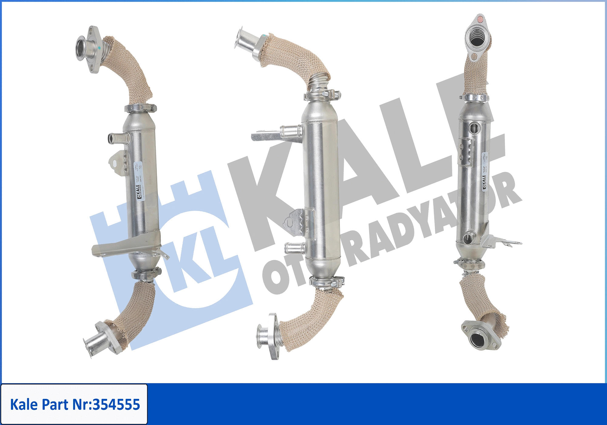 Cooler, exhaust gas recirculation