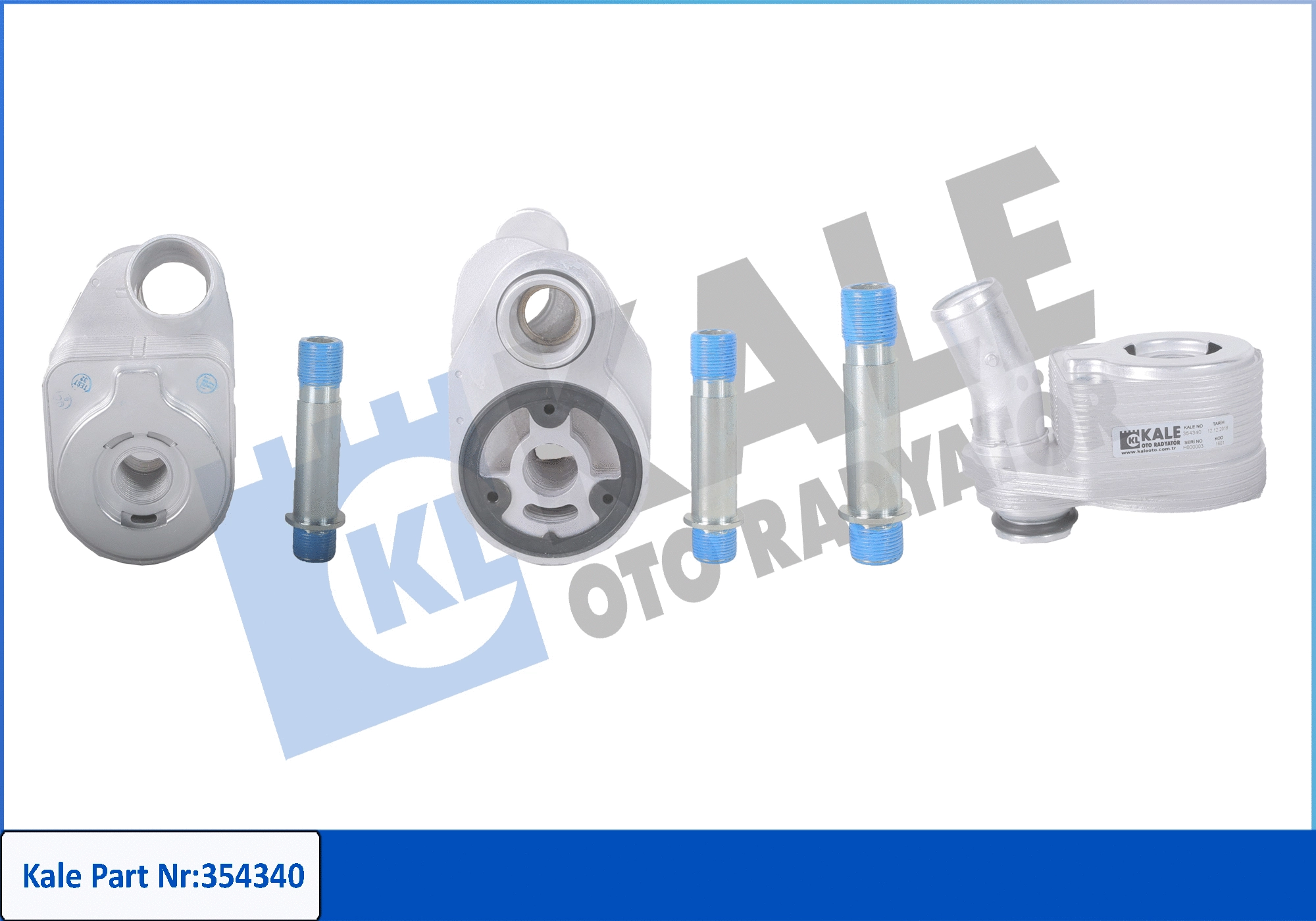 Oil Cooler, engine oil (354340)