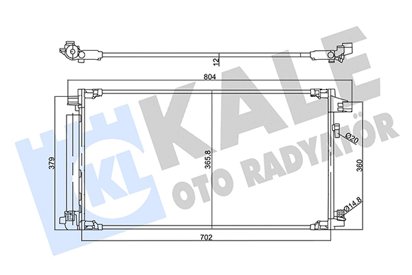 Condenser, air conditioning (357910)
