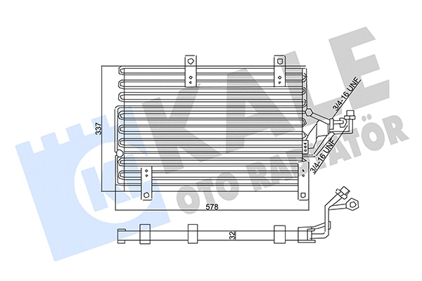 Condenser, air conditioning (357915)