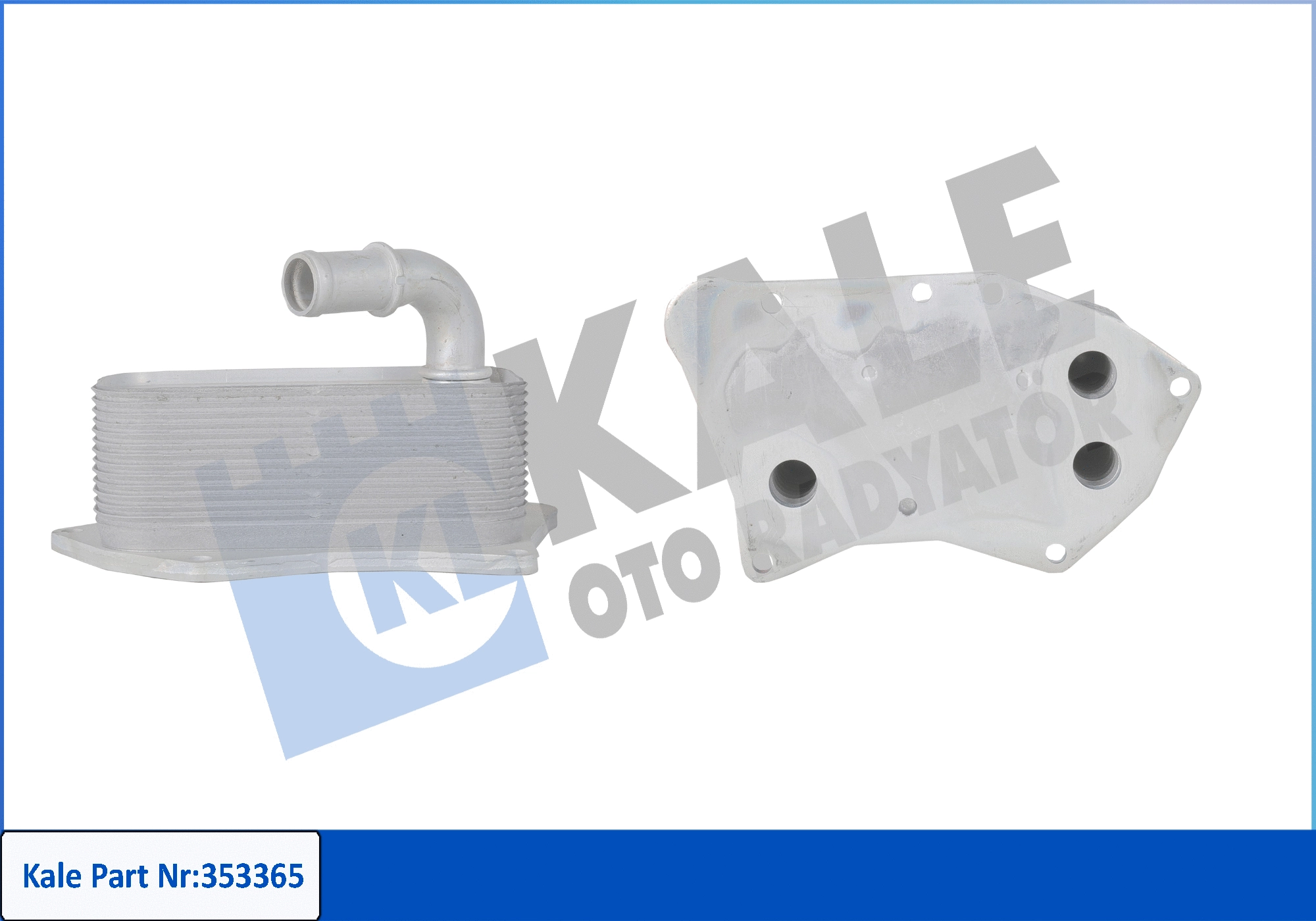 Oil Cooler, engine oil (353365)