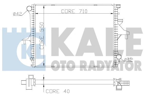 Radiator, engine cooling (367900)