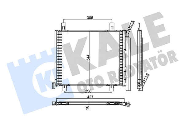 Condenser, air conditioning (353080)