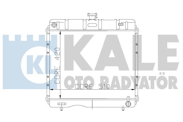 Radiator, engine cooling (172900)