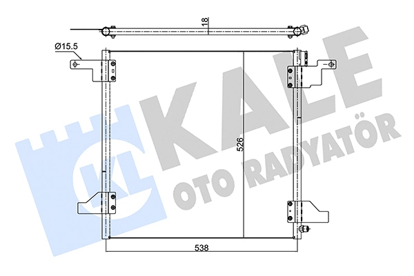 Condenser, air conditioning (345515)