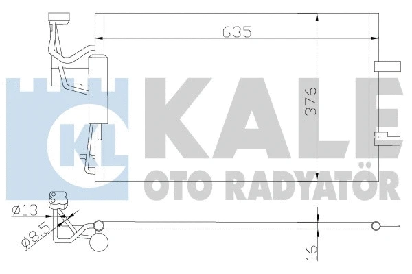 Condenser, air conditioning (392200)