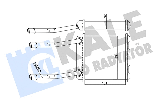 Heat Exchanger, interior heating (347085)