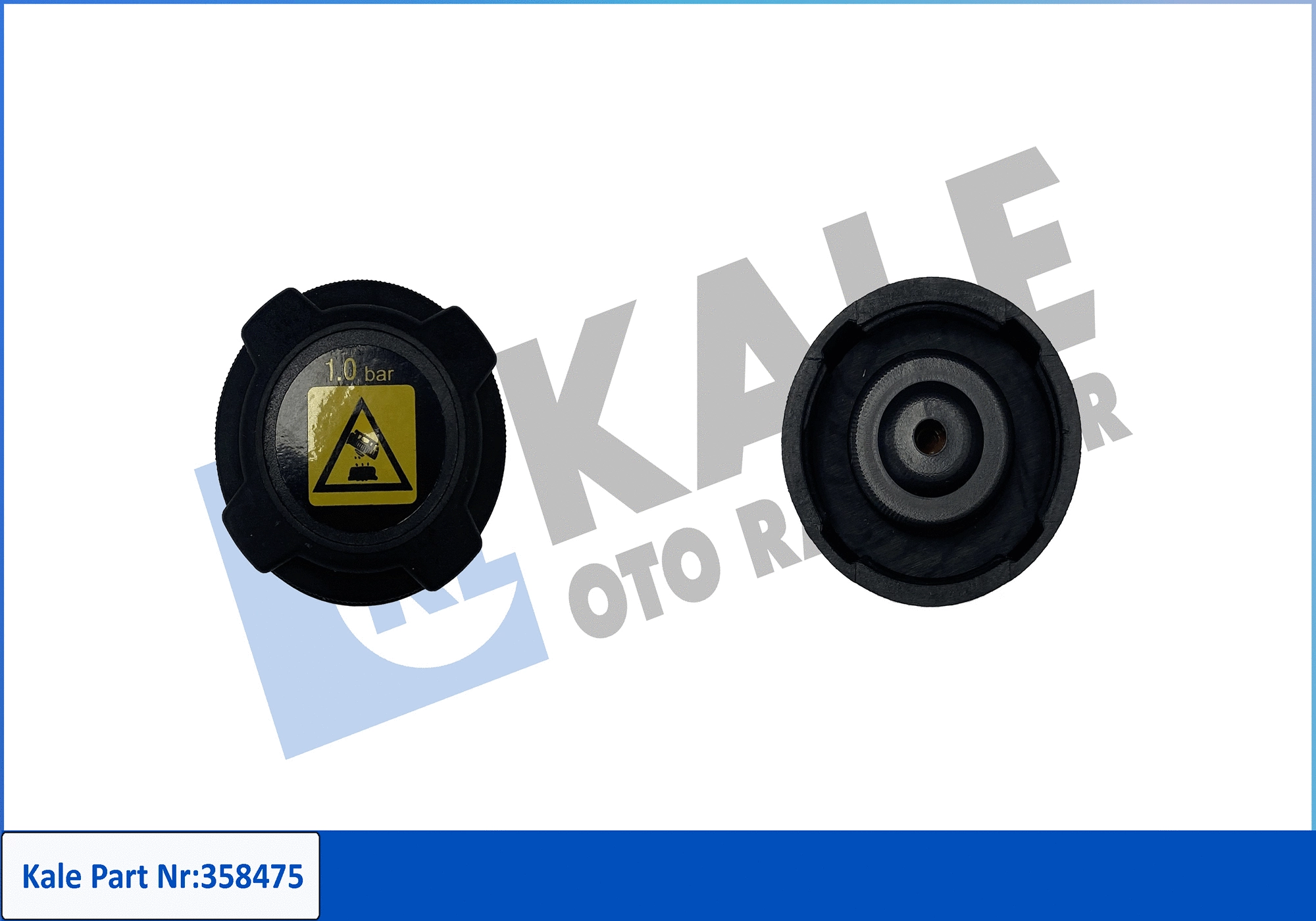 Cap, coolant tank (358475)