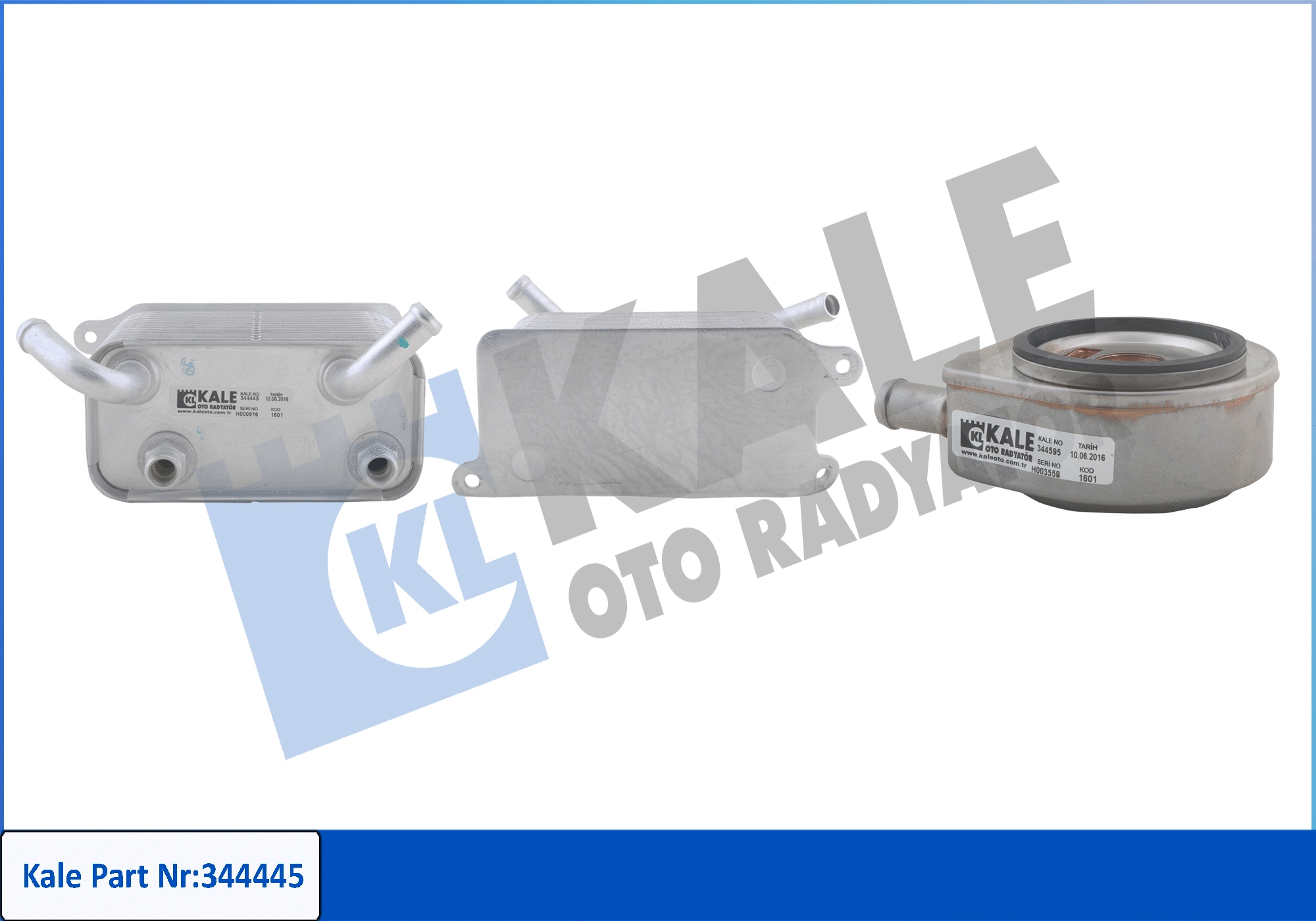 Oil Cooler, automatic transmission (344445)