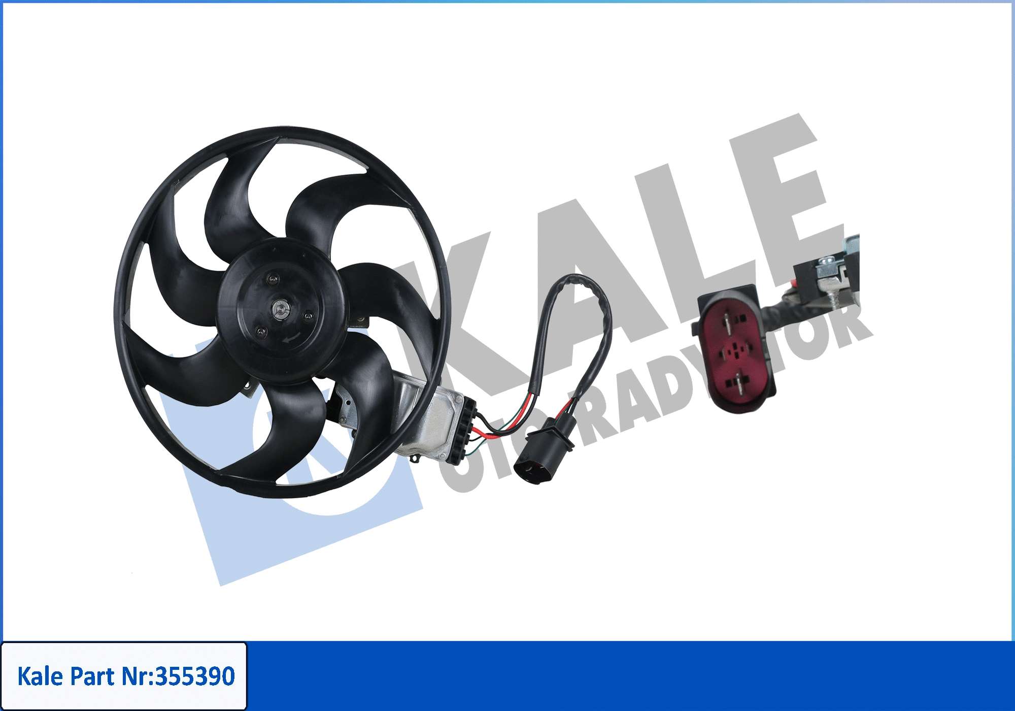 Fan, engine cooling (355390)