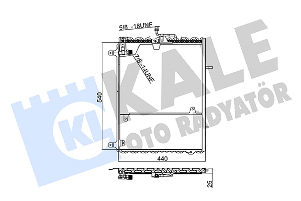 Condenser, air conditioning (354065)