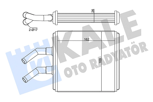 Heat Exchanger, interior heating (346585)