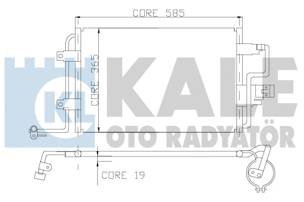 Condenser, air conditioning (390600)