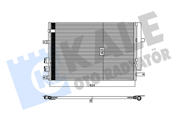 Condenser, air conditioning (342390)