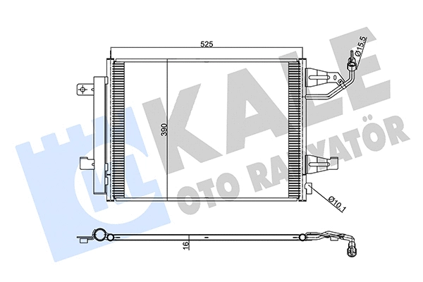 Condenser, air conditioning (342555)