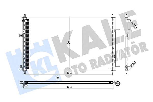 Condenser, air conditioning (357925)
