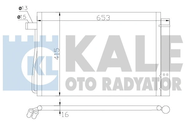 Condenser, air conditioning (343060)