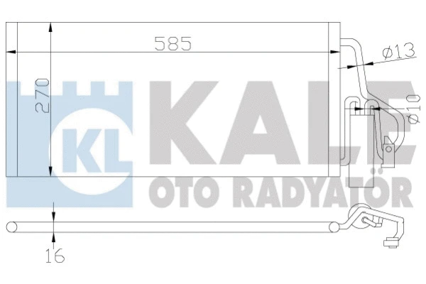 Condenser, air conditioning (342915)