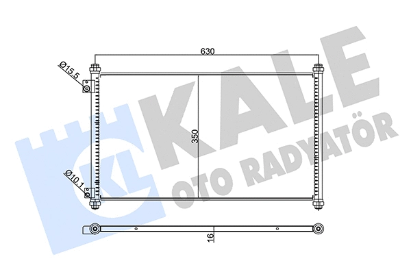 Condenser, air conditioning (345705)
